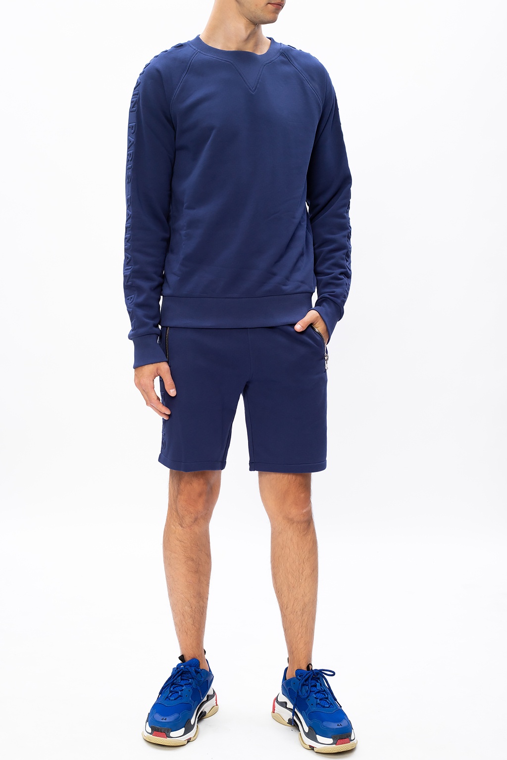 Balmain Sweatshirt with logo | Men's Clothing | IetpShops